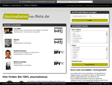 Tablet Screenshot of journalisten-im-netz.de